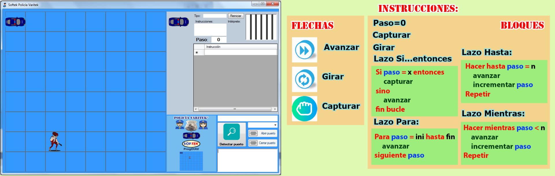 captura ladron